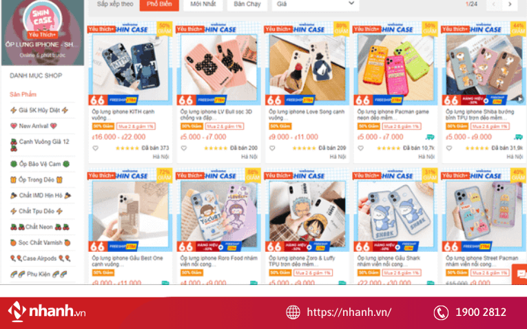 Kinh doanh online phụ kiện dành cho điện thoại
