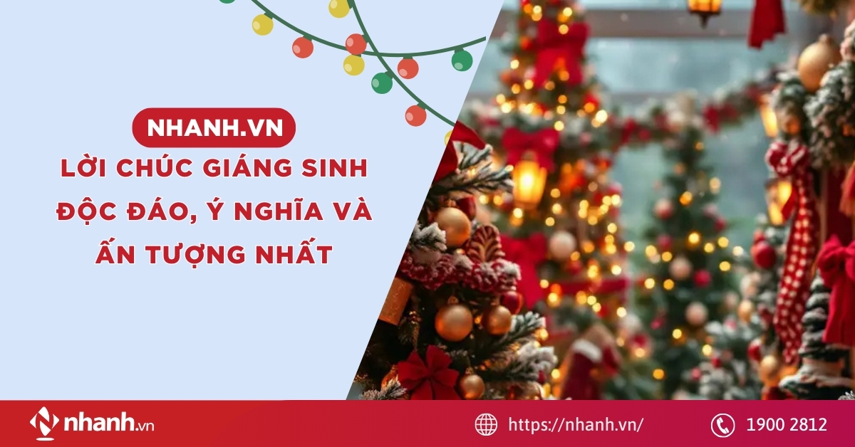 Lời chúc Giáng sinh độc đáo, ý nghĩa và ấn tượng nhất năm 2026