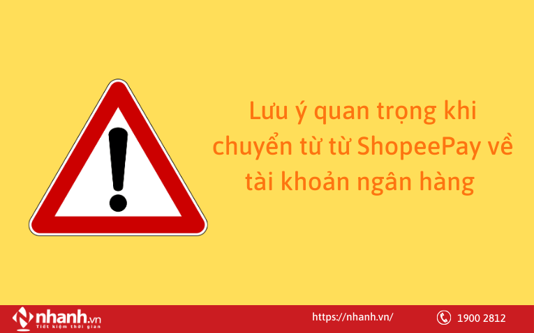 Lưu ý quan trọng khi chuyển tiền từ ShopeePay và cách xử lý