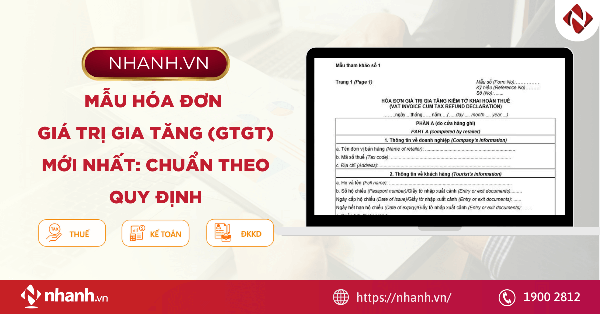 Mẫu hóa đơn giá trị gia tăng (GTGT) mới nhất: Chuẩn theo quy định