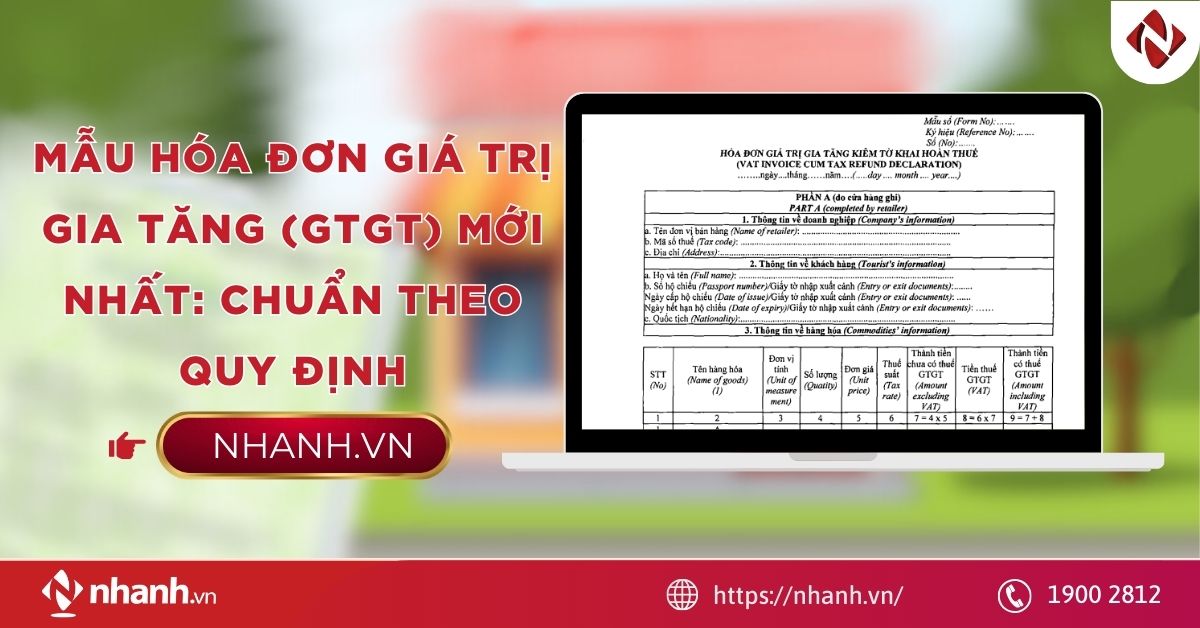 Mẫu hóa đơn giá trị gia tăng (GTGT) mới nhất: Chuẩn theo quy định