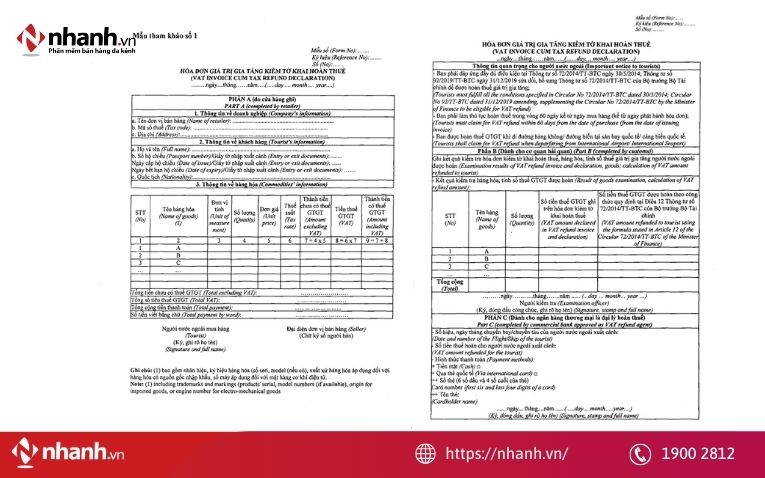 Mẫu hóa đơn giá trị gia tăng theo Thông tư 32