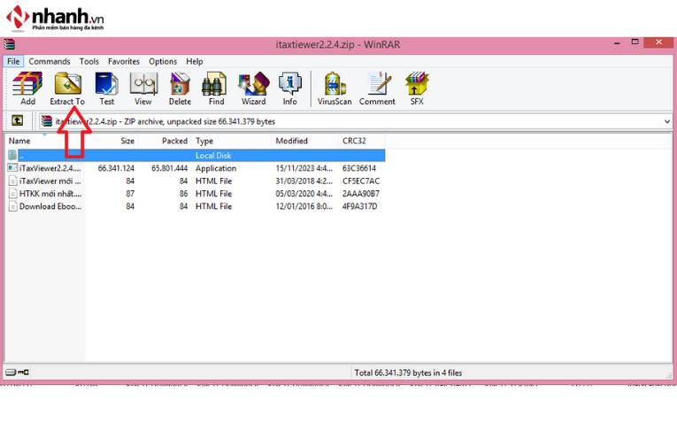Mở file XML bằng phần mềm iTaxviewer