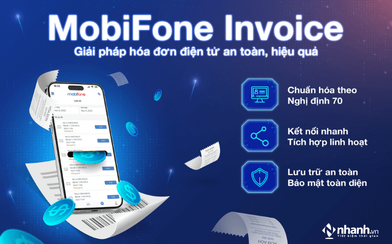 Phần mềm hóa đơn điện tử MobiFone Invoice
