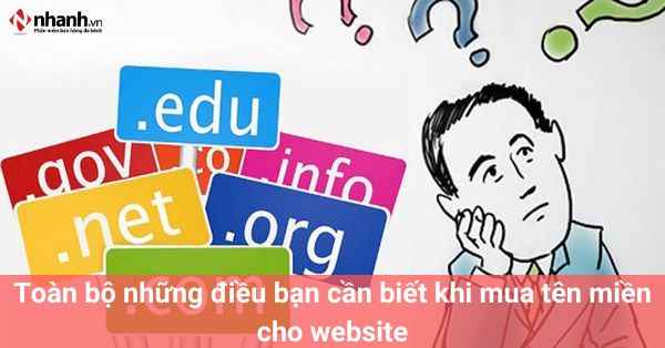 Mua tên miền cho website