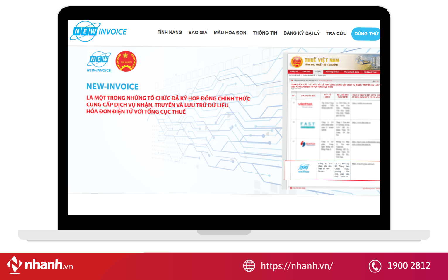 Phần mềm hóa đơn điện tử New-Invoice