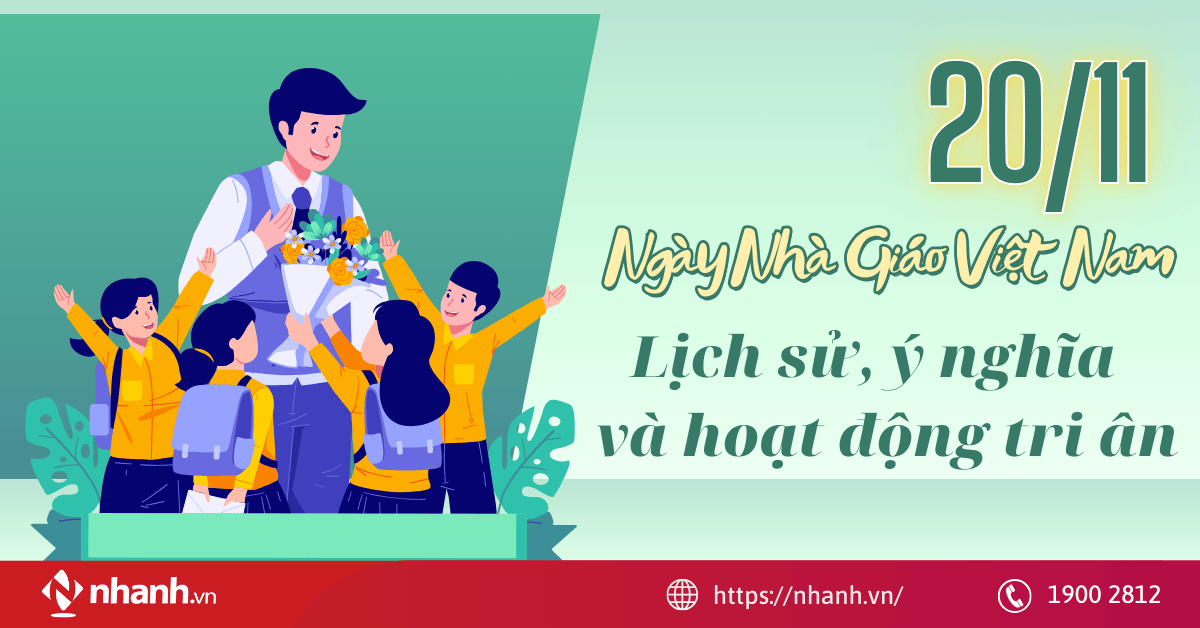 Ngày Nhà giáo Việt Nam 20/11: Lịch sử, ý nghĩa & hoạt động tri ân