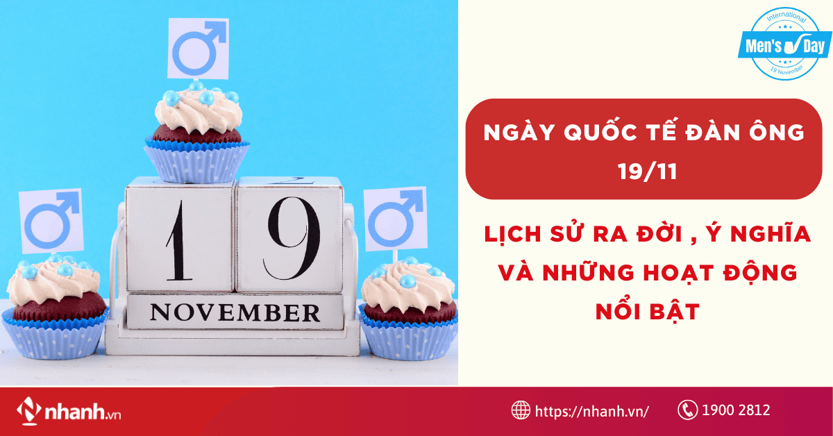 Ngày Quốc tế Đàn ông 19/11: Lịch sử ra đời, ý nghĩa và hoạt động nổi bật