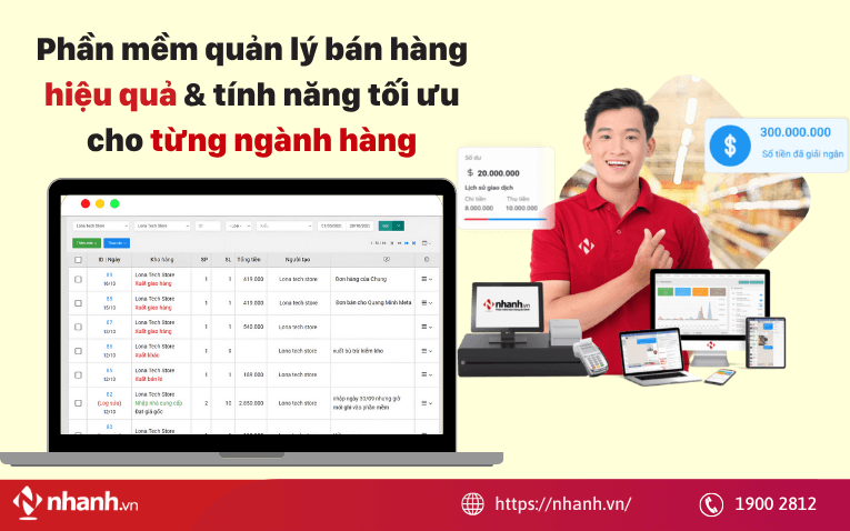 Phần mềm quản lý bán hàng Nhanh.POS