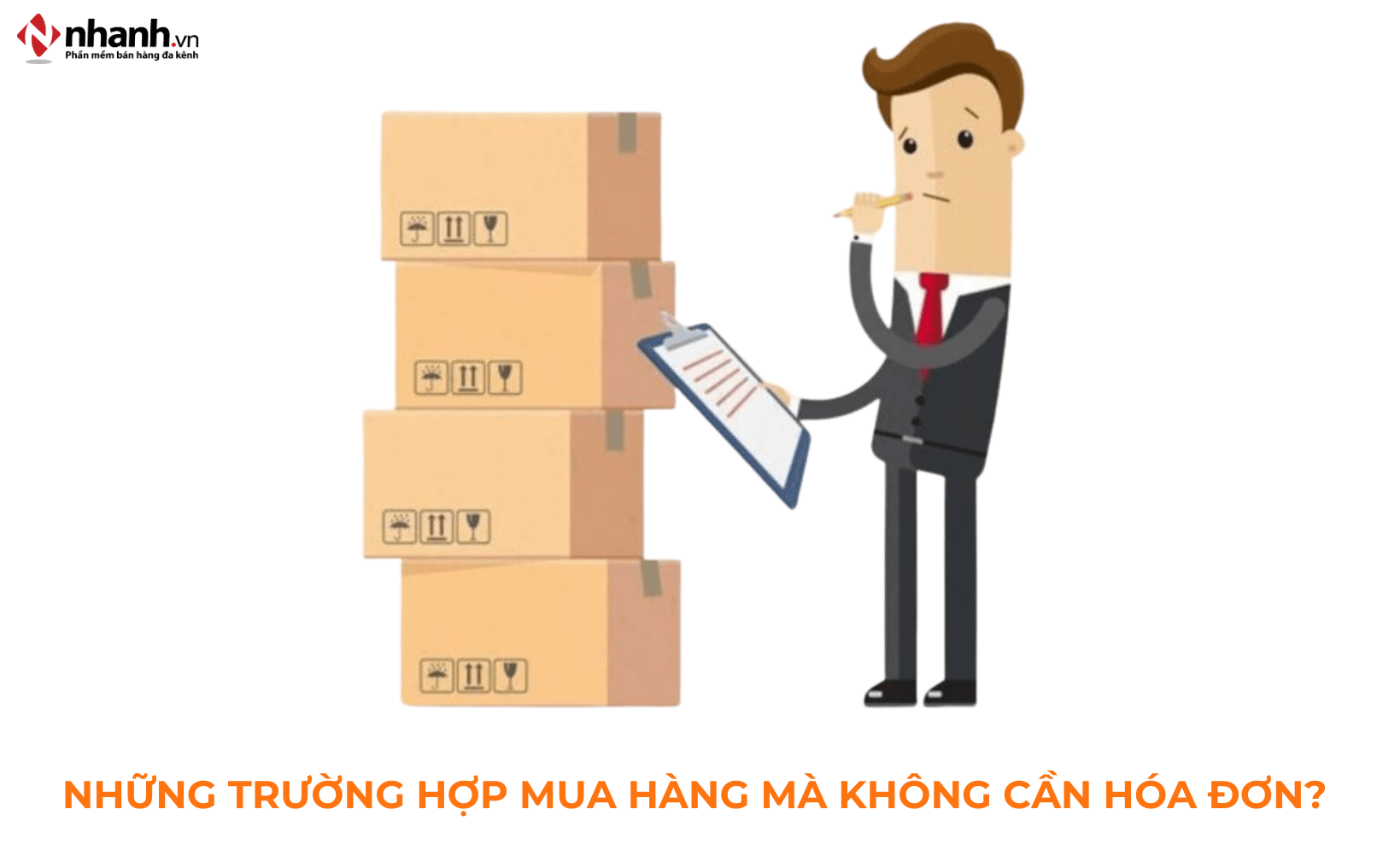 Những trường hợp mua hàng mà không cần hóa đơn