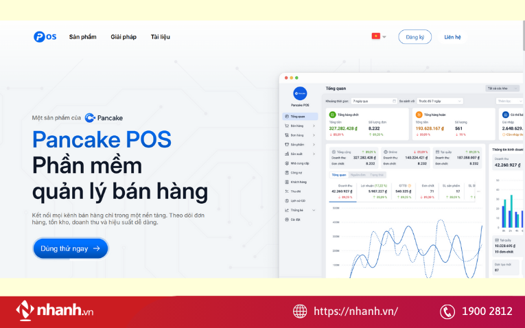 Pancake POS - Phần mềm quản lý bán hàng