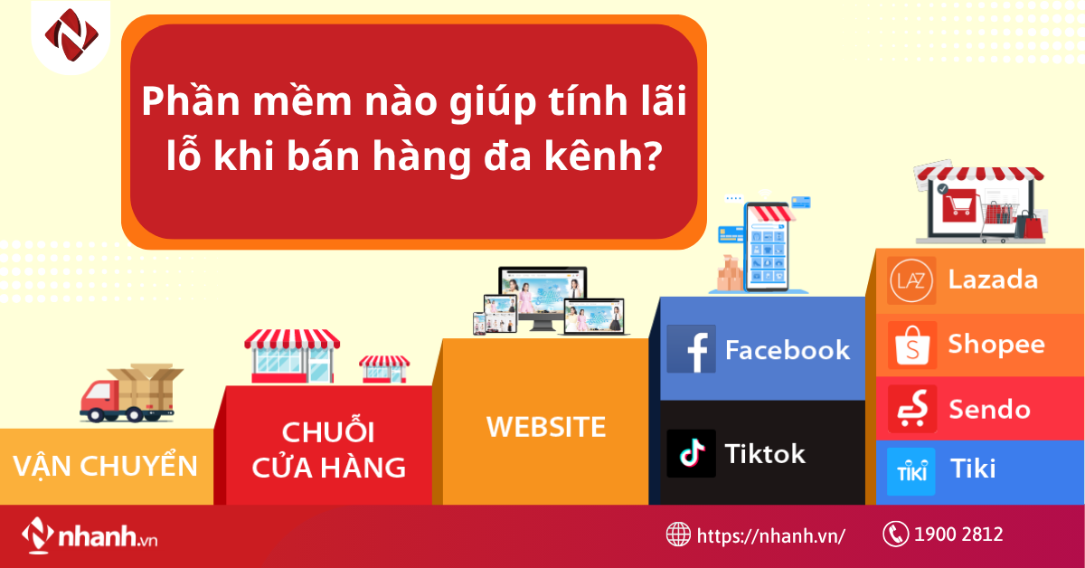 Phần mềm nào giúp tính lãi lỗ khi bán hàng đa kênh?