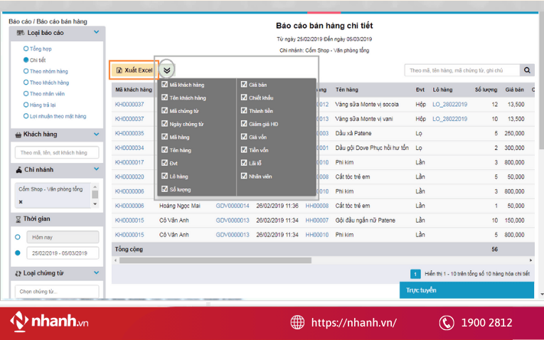 Phần mềm Open24 quản lý phụ tùng ô tô