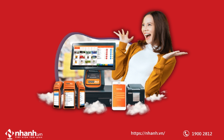 Phần mềm POS365 kết nối dễ dàng với các thiết bị bán hàng