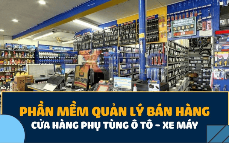 POSAPP quản lý cửa hàng phụ tùng