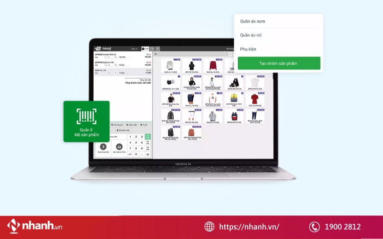Phần mềm quản lý bán hàng TPOS