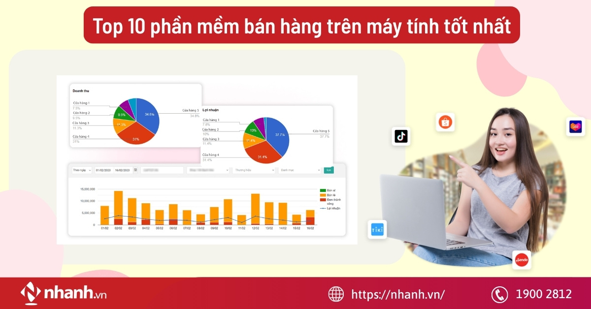 Top 10 phần mềm bán hàng trên máy tính tốt nhất