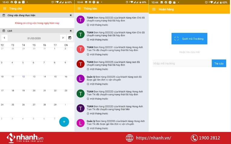 Phần mềm quản lý đơn hàng Nobi Pro