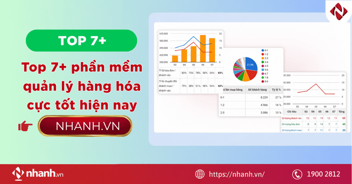 Top 7+ phần mềm quản lý hàng hóa cực tốt hiện nay
