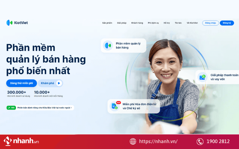 Phần mềm quản lý kho - Kiotviet