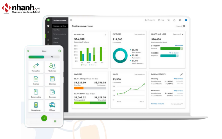 Phần mềm QuickBooks Time