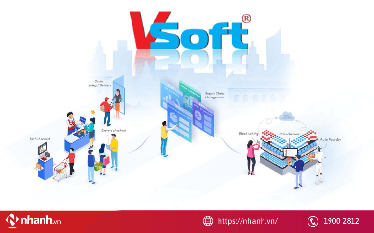 Phần mềm quản lý bán hàng Vsoft