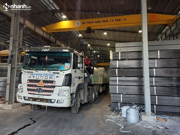 Quản lý kho và quản lý bán hàng cửa hàng sắt thép