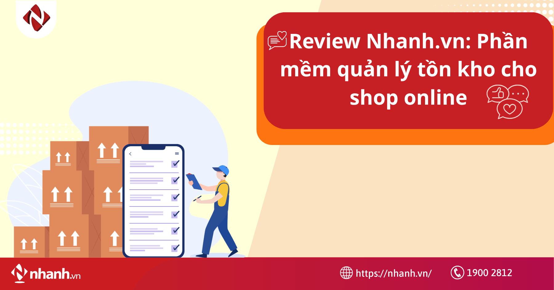 Review Nhanh.vn: Phần mềm quản lý tồn kho cho shop online