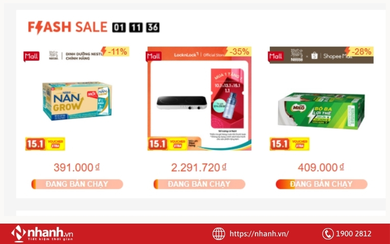 Tận dụng hiệu ứng "giảm giá giới hạn"