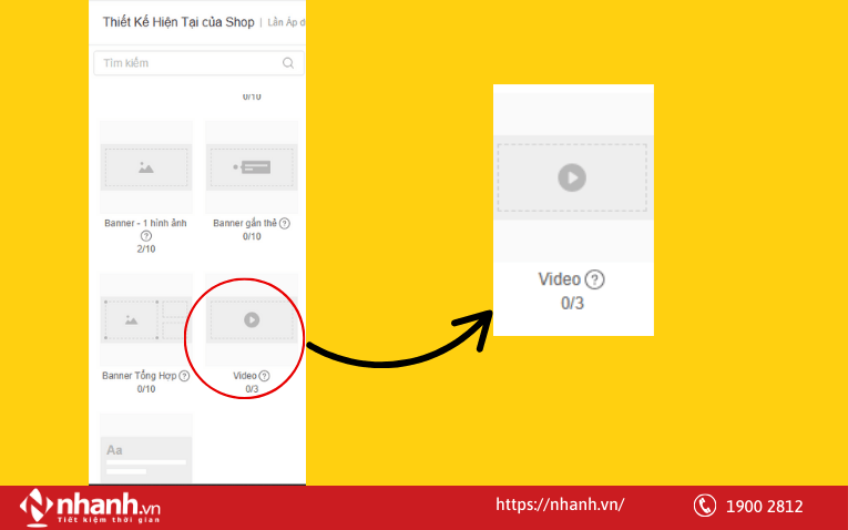 Thêm video giới thiệu hoặc feedback khách hàng