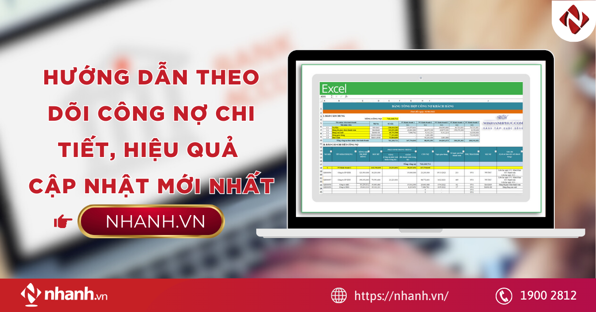 theo dõi công nợ chi tiết