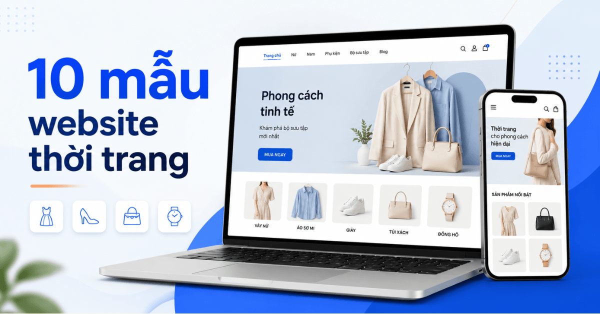 [DEMO] 10 mẫu thiết kế website bán hàng thời trang xuất sắc