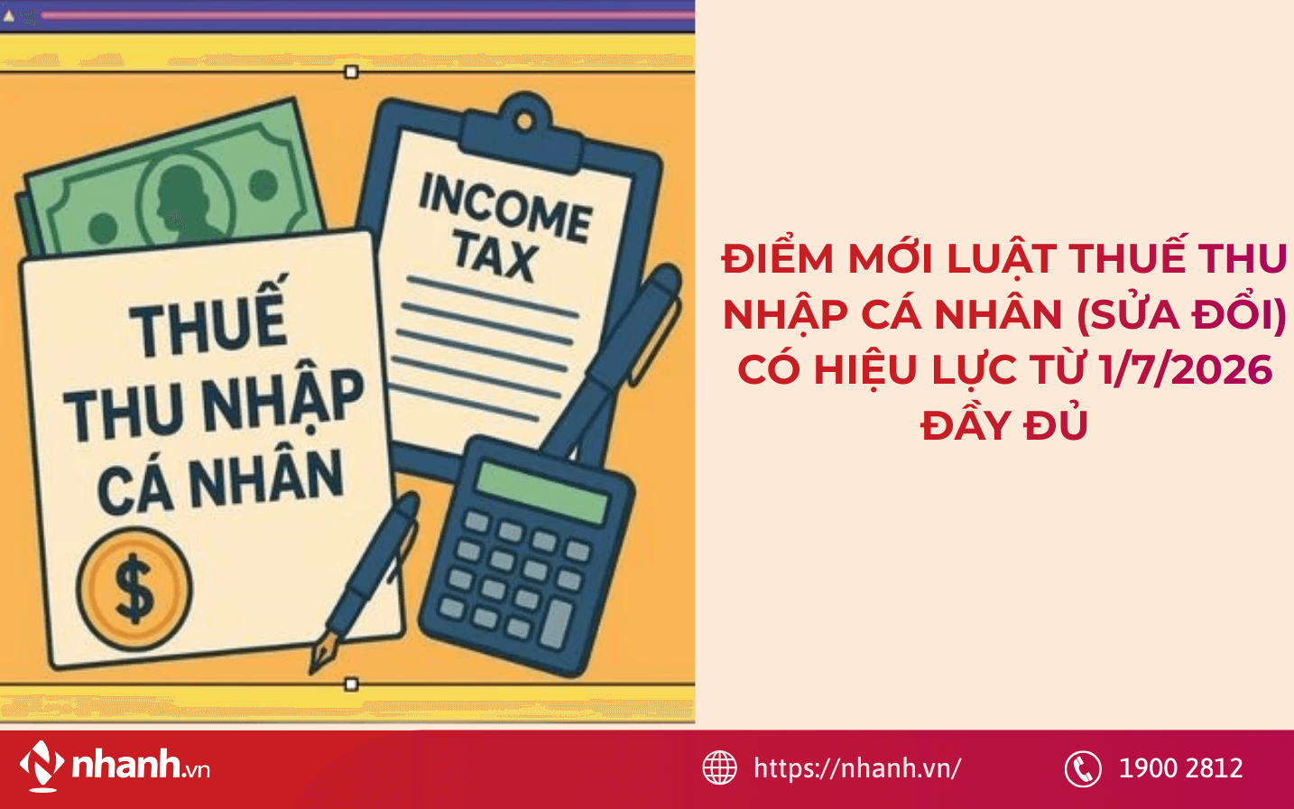 Thời điểm áp dụng Luật Thuế thu nhập cá nhân (sửa đổi)