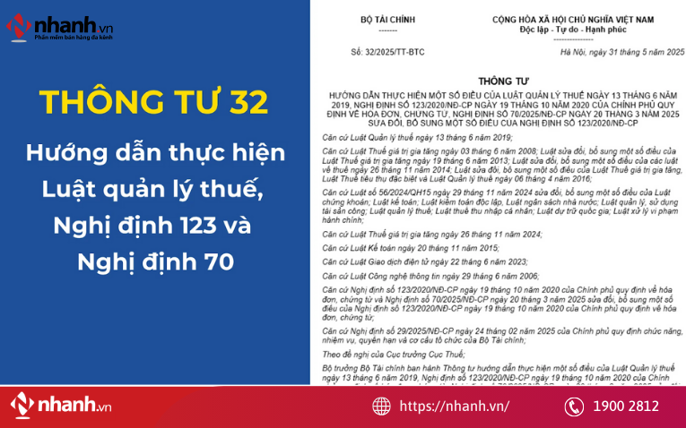 Thông tư 32/2025/TT-BTC có hiệu lực từ 01/06/2025 và thay thế hoàn toàn Thông tư 78/2021/TT-BTC