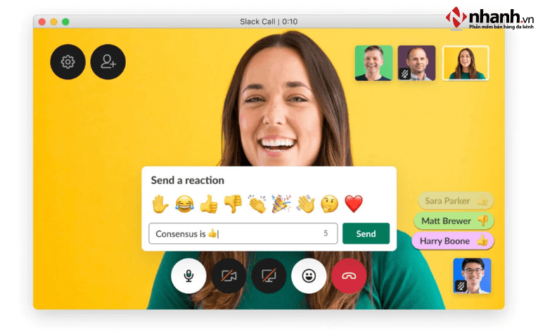Thực hiện cuộc họp trực tuyến