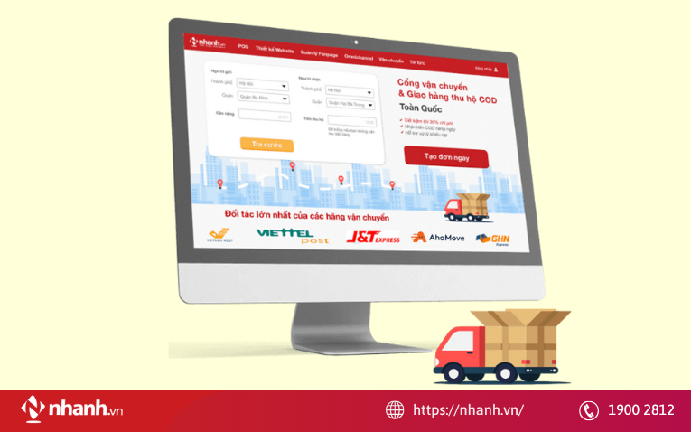 Tích hợp vận chuyển nhanh chóng, linh hoạt
