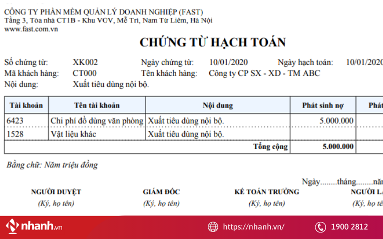 Tiêu dùng nội bộ không phục vụ sản xuất tiếp tục vẫn phải xuất hóa đơn để đảm bảo minh bạch thuế