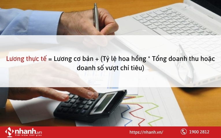 Tính lương trả theo doanh thu