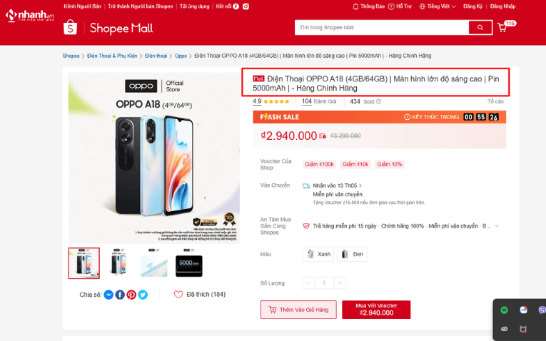 Tối ưu tiêu đề và mô tả sản phẩm chuẩn SEO Shopee