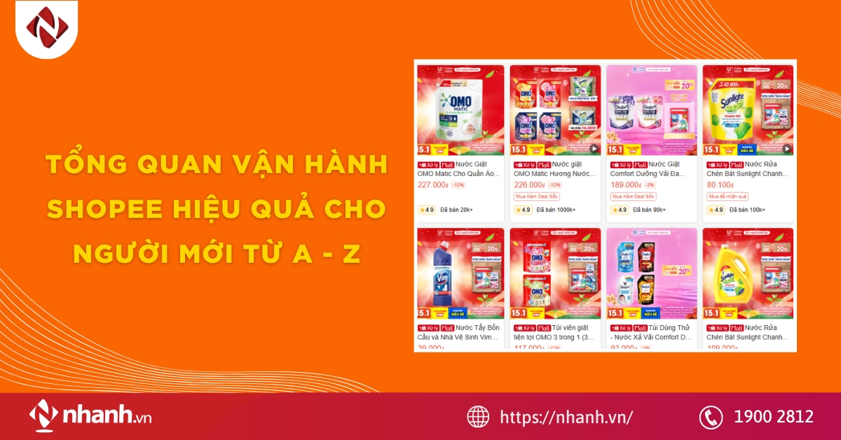 Tổng quan vận hành Shopee hiệu quả cho người mới từ A - Z 2026