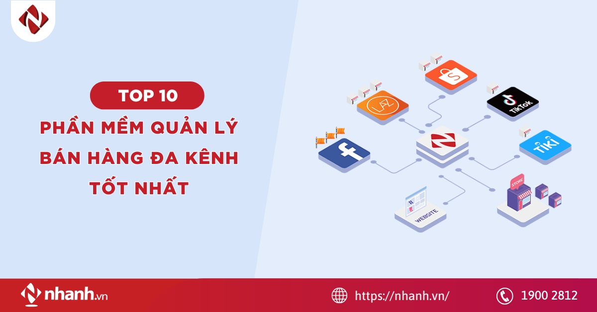 TOP 10 phần mềm quản lý bán hàng đa kênh tốt nhất năm 2025