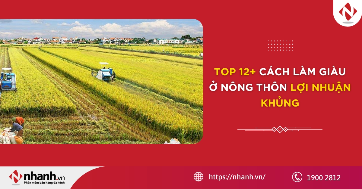 TOP 12+ cách làm giàu ở nông thôn lợi nhuận khủng năm 2026