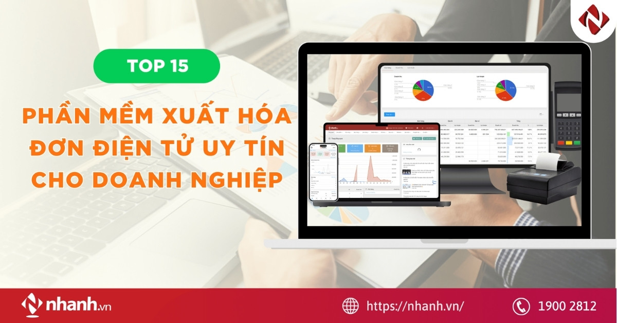 Top 15 phần mềm xuất hóa đơn điện tử uy tín cho doanh nghiệp