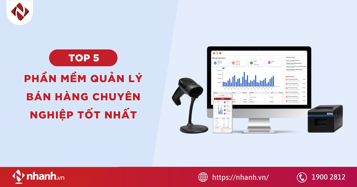 TOP 5 phần mềm quản lý bán hàng chuyên nghiệp tốt nhất 2026