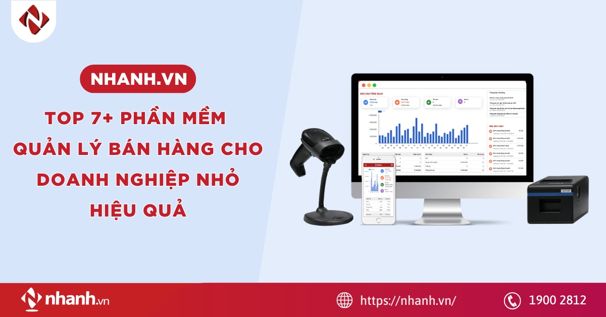 Top 7+ phần mềm quản lý bán hàng cho doanh nghiệp nhỏ hiệu quả 2026