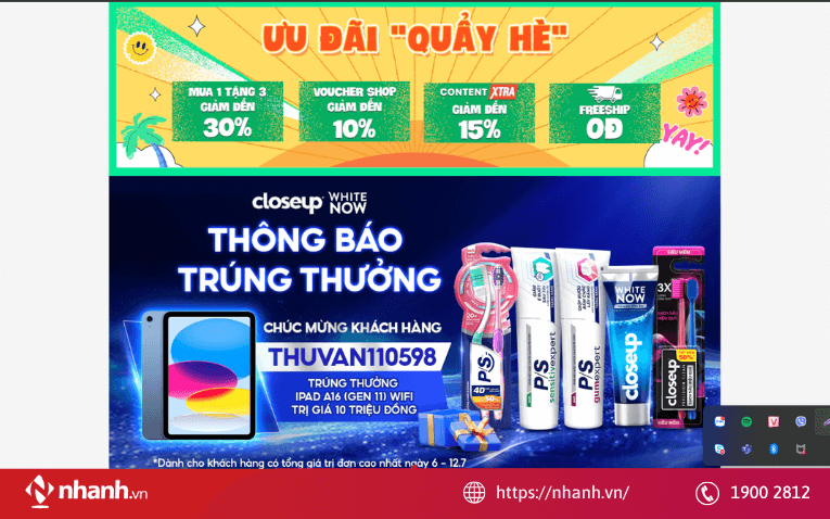 Triển khai các chiến dịch khuyến mãi và marketing