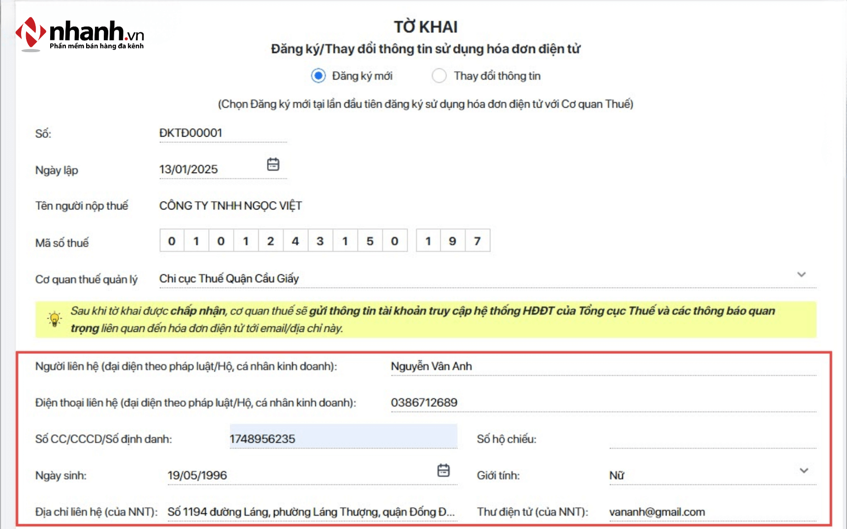 Quy trình đăng ký sử dụng hóa đơn điện tử theo mẫu 01/ĐKTĐ-HĐĐT