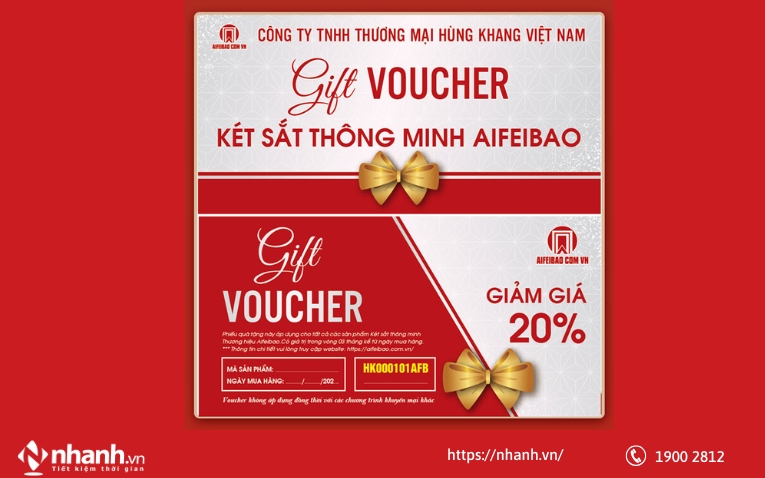 Tặng Voucher giảm giá