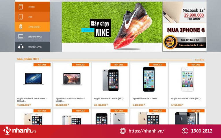 Website bán hàng