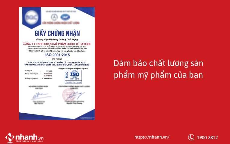 Luôn đảm bảo chất lượng sản phẩm dịch vụ của bạn